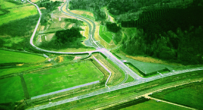 設計事例　豊富北インター